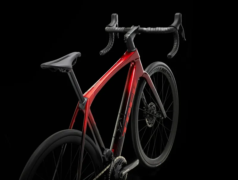 Trek Domane SLR 7 AXS Gen 4 Road Bike 2025 in Red Smoke/Red Carbon Smoke-2